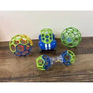 Oball Go Gripper Baby Lot Easy Grip Toys Car Ball Rattle Toy